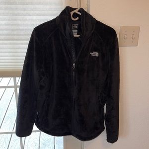 The North Face fuzzy jacket